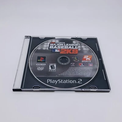Major League Baseball MLB 2K9 Sony PlayStation 2 PS2, 2009 - Disc Only Tested - Image 1 of 4