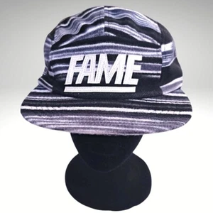 New 2 Sucks Hall of Fame 5-Panel Black & White Hat Cap Men's Skate Headwear - Picture 1 of 6