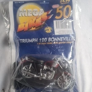 Maisto Triumph T120 BONNEVILLE (1969) model Motorbike - Picture 1 of 5