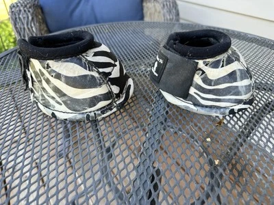 Horse Tack - Medium Classic Equine Bell Boots - Image 1 of 4