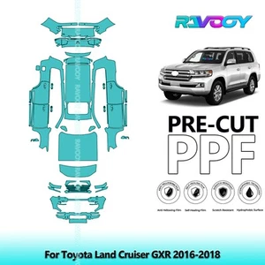 PreCut Paint Protection Film PPF For Toyota Land Cruiser GXR 2016-2018 - Picture 1 of 7