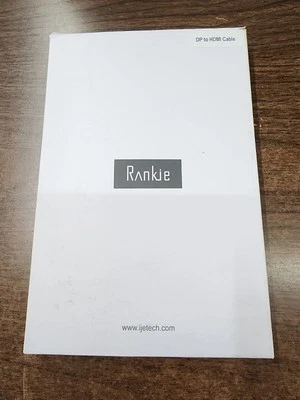 Rankie DisplayPort (DP) to HDMI Cable 4K 6ft R-1102-CB-VB/B13 - Image 1 of 2