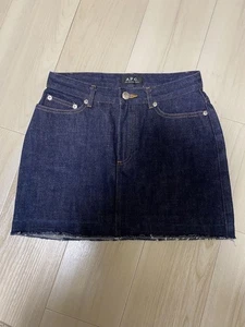 A.P.C. Denim Mini Skirt SIZE34 - Picture 1 of 5