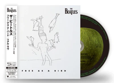 The Beatles Free as a Bird / Real Love SHM CD Japan Limited  Edtion Card OBI Foto 1 de 3