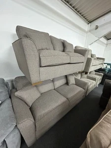 Buoyant Fantasia 3&2 Seaters In Dallas Taupe RRP £1,499 - Picture 1 of 5