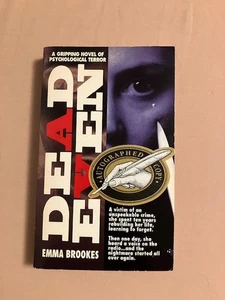 Dead Even von Emma Brookes (1996, Massenmarkt Taschenbuch) SIGNIERT - Bild 1 von 2