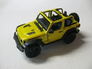 1:34 KINSMART 2018 JEEP WRANGLER RUBICON DIECAST & PLASTIC PULLBACK W/O BOX - Picture 1 of 5