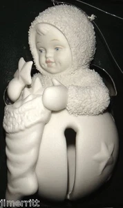 Adornos STARS IN MY STOCKING JINGLEBABY # 68683 DEPARTAMENTO 56 retirados Snowbabies - Imagen 1 de 3