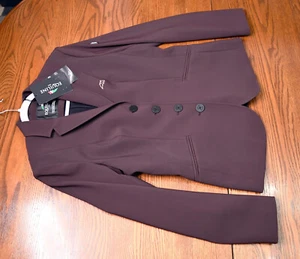 Equiline NUEVO Elizek Tech Lavable Show Abrigo Chaqueta Marrón 44 EE. UU. 8 $949 - Imagen 1 de 12