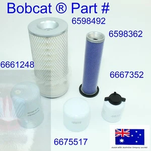 fits Bobcat Filters S130 S150 S160 S175 6598362 6598492 6675517 6667352 6661248 - Bild 1 von 4