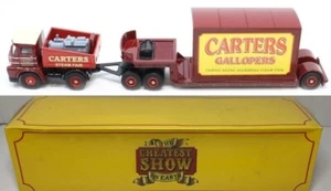 Atlas 1:76 Foden Lastre Tractor Generador y Cargador Bajo Carters Feria de Vapor NUEVO - Imagen 1 de 7