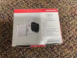 Honeywell CE3 Wireless Code Encryptor 3 Receiver & 2 Remote Kit New - Picture 1 of 1