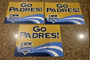 3 San Diego Padres National League West Champions 2005 Posters 12" X 17" Signed - Picture 1 of 9