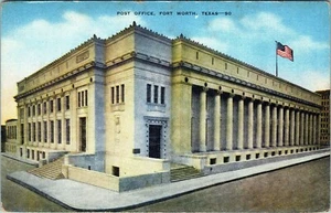 Postamt Fort Worth Texas unbespielt 6682 Postkarte - Bild 1 von 2