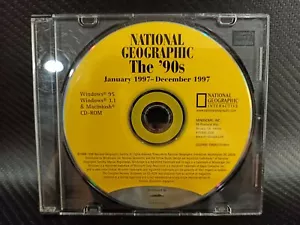 National Geographic The 90's January 1997 - December 1997 (CD-ROM, Disc Only) - Picture 1 of 3