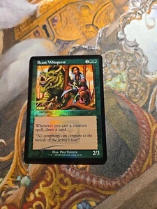 Beast Whisperer Foil MTG Promo - quasi nuovo - - Foto 1 di 2