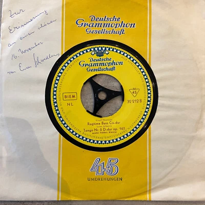 ANDOR FOLDES: Strawinsky/Thomson/Albeniz (EP DGG 32 044 NL) - Bild 1 von 2