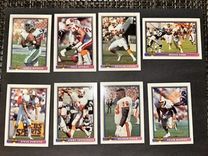 1991 BOWMAN FOOTBALL CARDS 8-553 YOU CHOOSE NFL TOPPS FREE SHIPPING - Picture 1 of 20