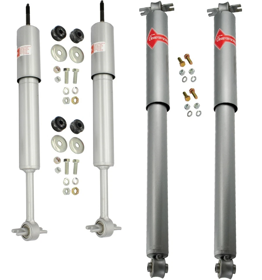 Front & Rear Shock Absorbers Kit KYB Gas-a-Just for Mercury Mountaineer 97-01 - Image 1 of 1