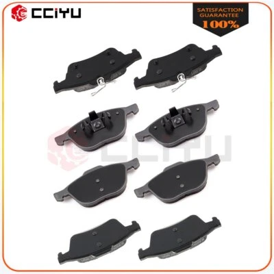 For 2012 2013 2014 2015 2016 2017 Ford Focus Front And Rear Premium Ceramic Pads Foto 1 de 4