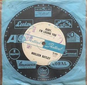 Noeleen Batley Baby, I'm Losing You / His Lips Get In The Way '65 Oz 45 Bee Gees - Picture 1 of 2