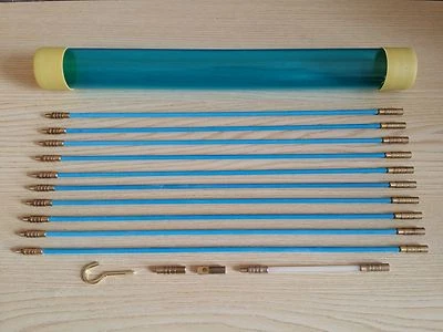 Electricians Mini Cable Access Draw Rods Kit for Toolbox Downlighter Floor Board - Image 1 of 4