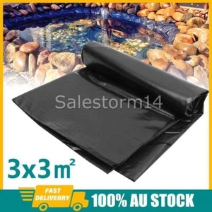 3x3 m Strong Fish Pond Liner Garden Pool Landscaping Reinforced Membrane 0.4mm - Picture 1 of 10