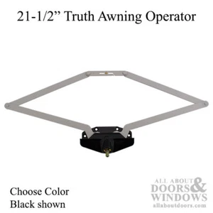 Truth Awning Operator, 21-1/2 inch Single Hook Roto Gear Operator Choose Color - Picture 1 of 21