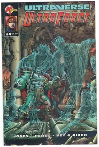 1994 Ultraverse: Ultra Force Issue #4 Malibu Comics Vintage George Perez 90s - Picture 1 of 2