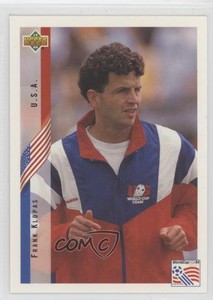 1994 Upper Deck World Cup English/Spanish Frank Klopas #21