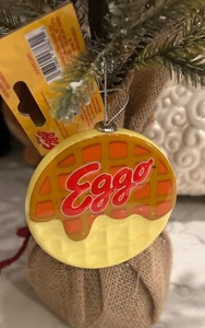 Kellogg's L'eggo My Eggo Waffle Faux Food Christmas Decoupage Ornament 2023 - Picture 1 of 6