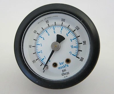  ENFM 100xKPA  Pressure Gauge 0-160 PSI  - Image 1 of 2