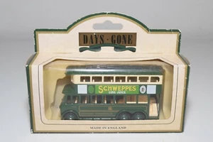 A35 1:60 ?? DAYS GONE LEDO TROLLEY BUS COACH SCHWEPPES LIME JUICE MIB - Picture 1 of 4