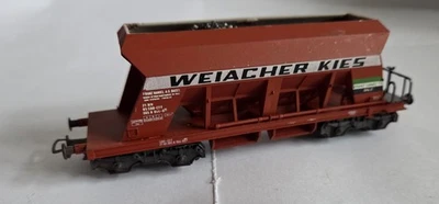 1 Liliput H0 24654 Schüttgutwagen "Weiacher Kies" SBB-CFF, Gebraucht-Neuwertig - Bild 1 von 4