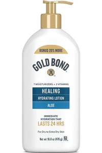 Gold Bond Healing Aloe Lotion 16.8oz 1 Pack New - Picture 1 of 2