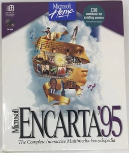 Microsoft Encarta 95 CD-ROM Big Box ✰NUEVO✰ - Imagen 1 de 13