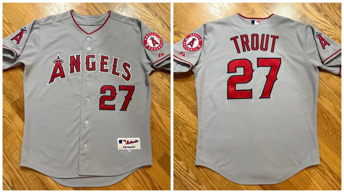 記念グッズ Mike Trout angels authentic jersey Amazon.com: Mike Trout Los Angeles Angels Signed Authentic