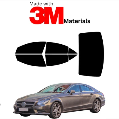 Precut Window Tint For Mercedes Benz Cls Class Sedan 06-11 Ceramic Made With 3M - Imagem 1 de 4