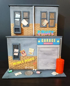 Handmade Urban Street Diorama 1:12 - Foto 1 di 10