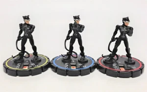 Heroclix Hypertime set Catwoman #037, #038, #039 R/E/V figures! - Picture 1 of 1