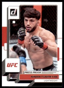2023 Donruss UFC Base Press Proof Silver #8 Arman Tsarukyan
