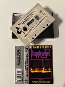 HAWKWIND - THE BEST OF & THE REST OF HAWKWIND (RARE UK CASSETTE TAPE) - Picture 1 of 5