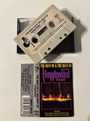 HAWKWIND - THE BEST OF & THE REST OF HAWKWIND (RARE UK CASSETTE TAPE) - Image 1 of 4