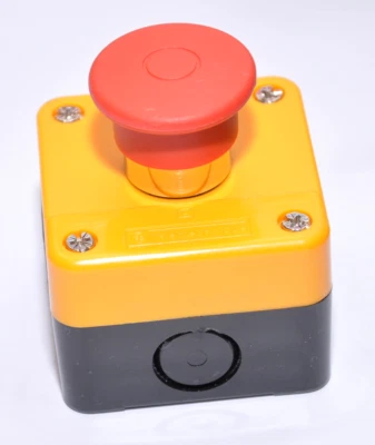 One Telemecanique Emergency Stop Pull-Push Control Station (Amber) - Image 1 of 4