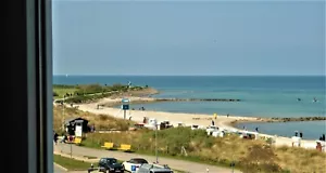 ☀️Urlaub mit 100% Ostsee-Blick - Heiligenhafen - Ferienwohnung am Strand - WLAN - Bild 1 von 11