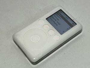 Apple iPod Classic 3. Generation 15GB A1040 Weiß GETESTET & FUNKTIONSFÄHIG - Bild 1 von 2