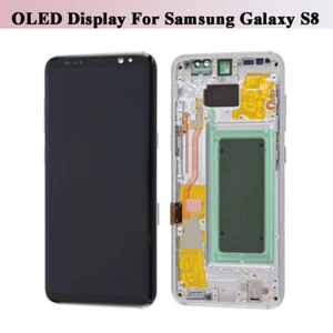 New OLED Display LCD Touch Screen Digitizer For Samsung Galaxy S8 SM-G950 Sliver - Picture 1 of 5
