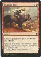 1x Foil - Trumpet Blast - Magic the Gathering MTG Khans of Tarkir