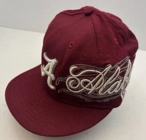 Alabama Crimson Tide New Era Hat YOUTH 6 5/8 Fretwell 3D Stitch 59FIFTY UNWORN - Picture 1 of 15