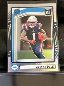 Holograma de vista previa Donruss Optic Rated Rookies 2024 #373 Ja'Lynn Polk radiocontrol - Imagen 1 de 2